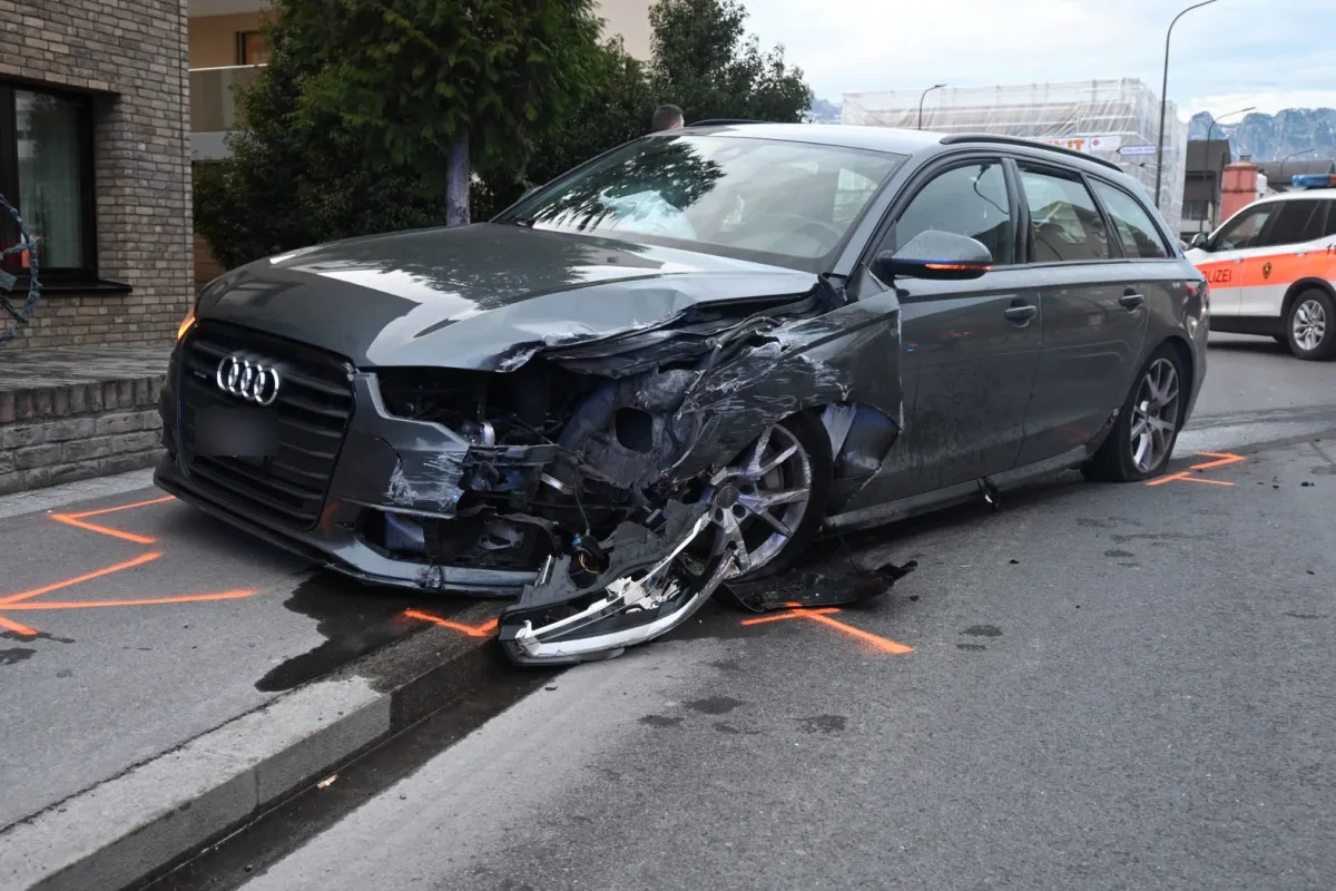 Kollision in Vaduz – Zeugenaufruf nach Verkehrsunfall mit Körperverletzung