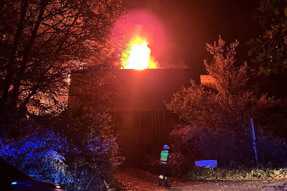 Dulliken SO - Polizei sucht Zeugen nach Brand 