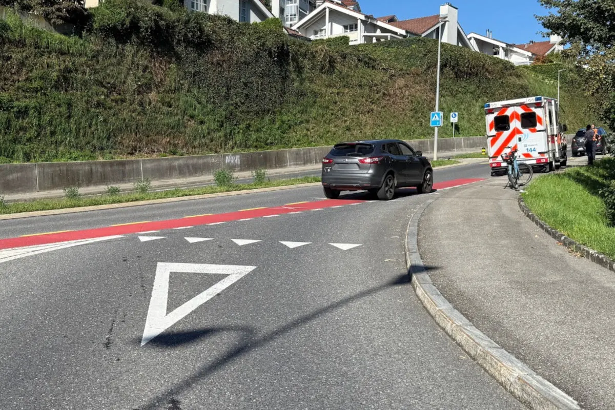 Kerns OW – E-Bikerin nach Unfall mit Auto verletzt
