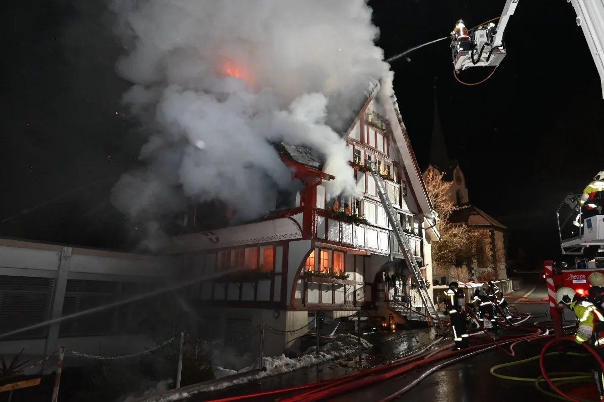 Drama in Oberhelfenschwil SG - Brand fordert zwei Todesopfer