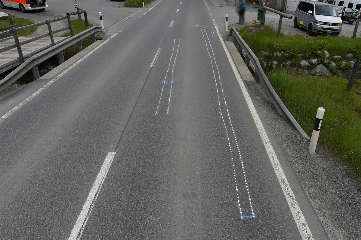 Pontresina GR – Kollision zwischen Velofahrern und Automobilist