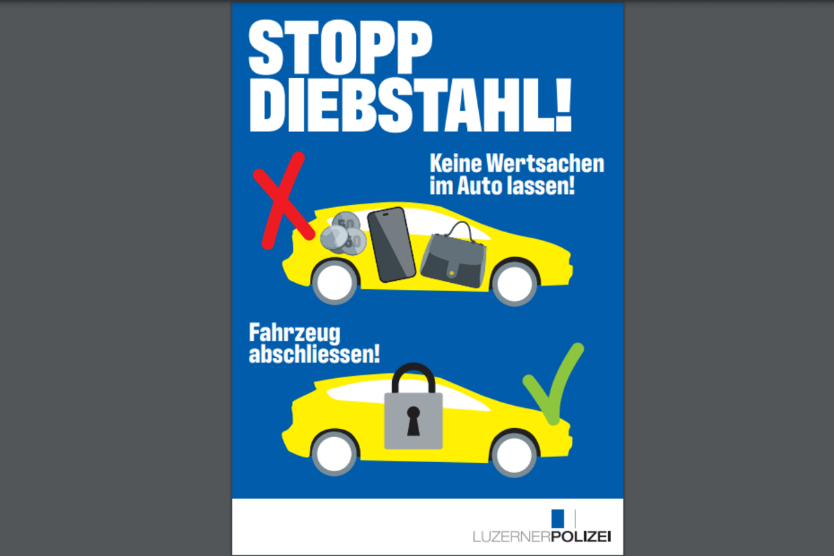 Ettiswil LU - Diensthund Dodge spürt Deliktsgut auf 