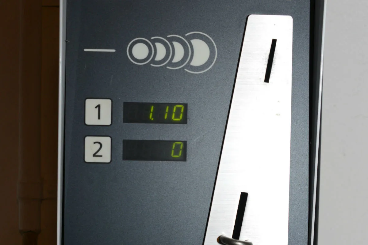 Schaan FL - Münzautomat aufgebrochen