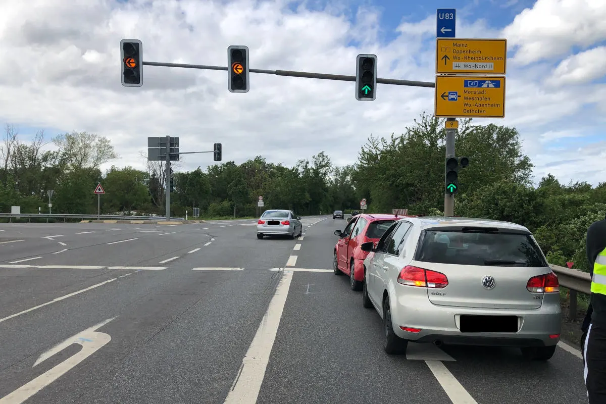 Worms – Unfall mit verletzter Person