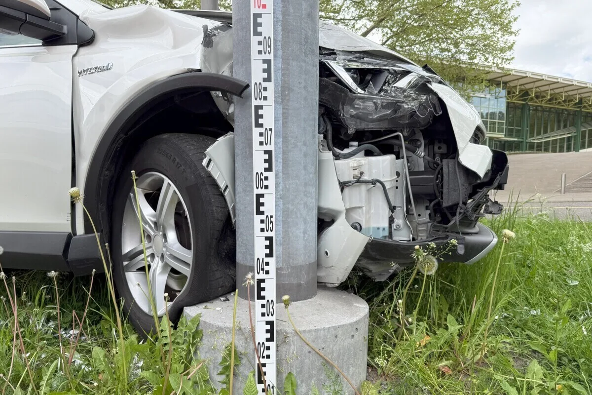 Unfall in St.Gallen –  Gas- und Bremspedal verwechselt