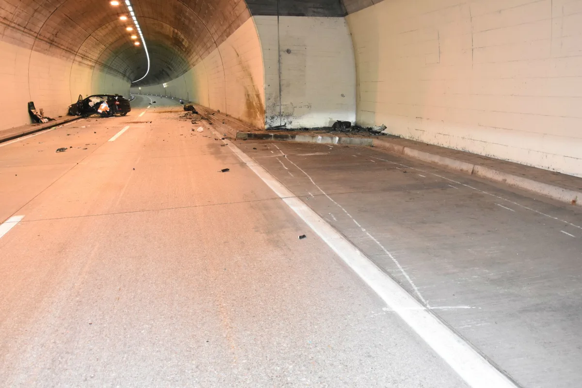 Murg SG - In Nothaltebucht geprallt