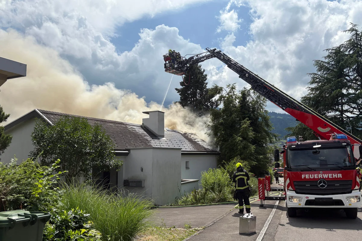 Kriens LU – Ursache bei Brand eines Hauses ermittelt