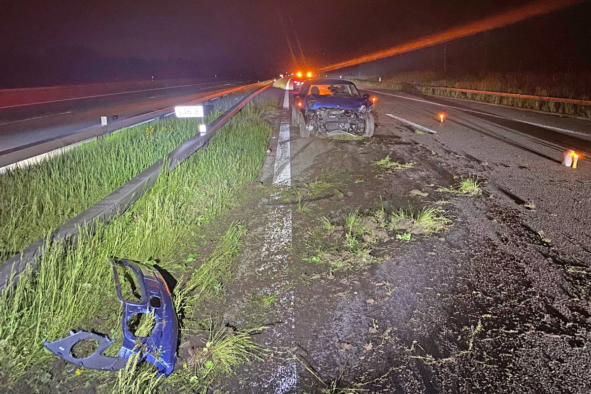 Wängi TG - Unfall aufgrund von Sekundenschlaf