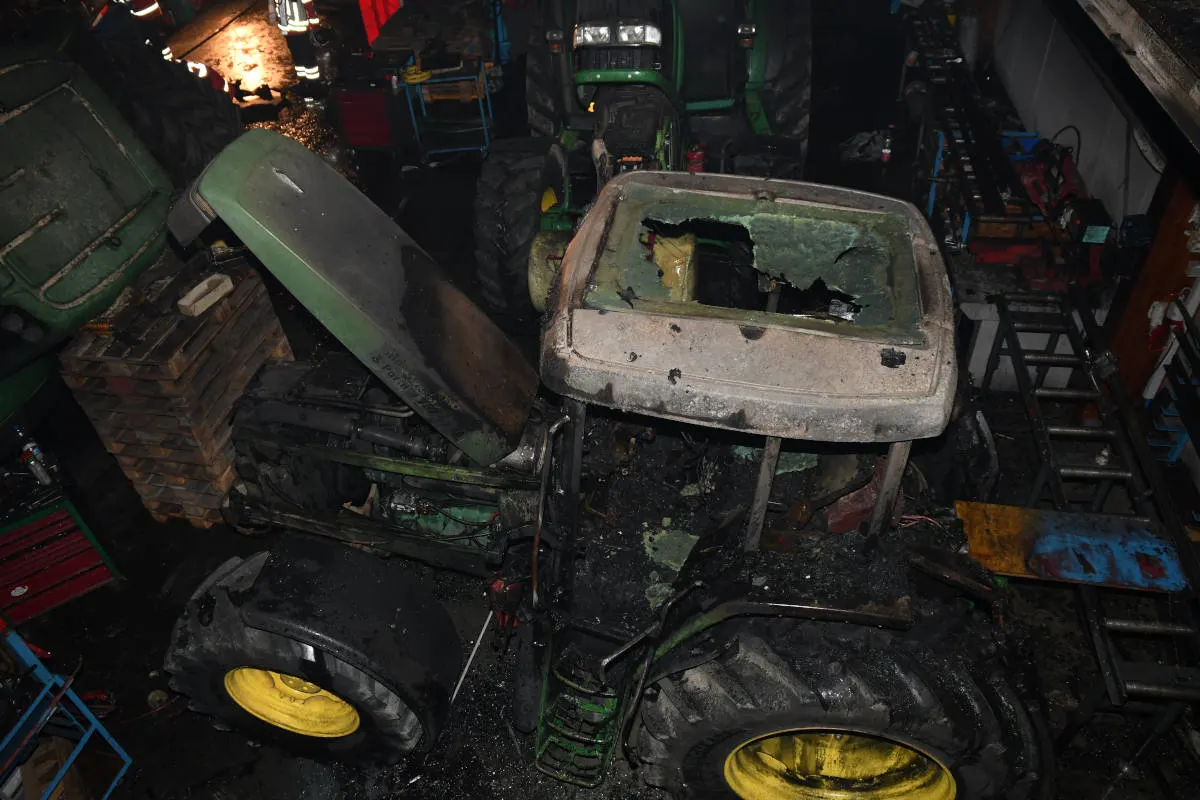 Brittnau AG – Grosser Schaden nach Brand in Maschinenpark 