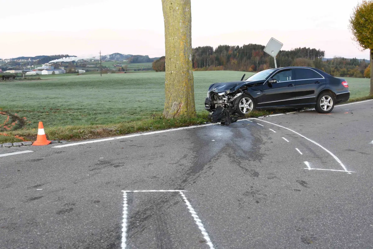 Unfall Jonschwil SG - Zwei Frauen im Morgenverkehr verletzt