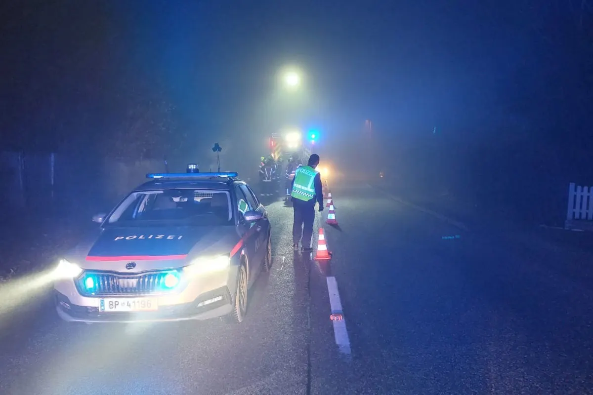 Piberbach OÖ – Betrunkener Probeführerscheinlenker verursacht Unfall