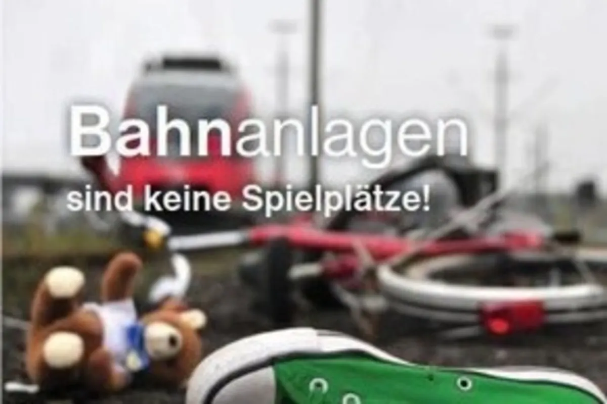 Herborn HE - Fußball auf den Gleisen
