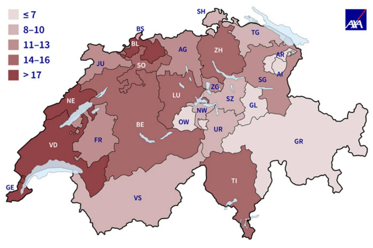 Westschweizer Kantone und Basel von Einbrüchen stark betroffen