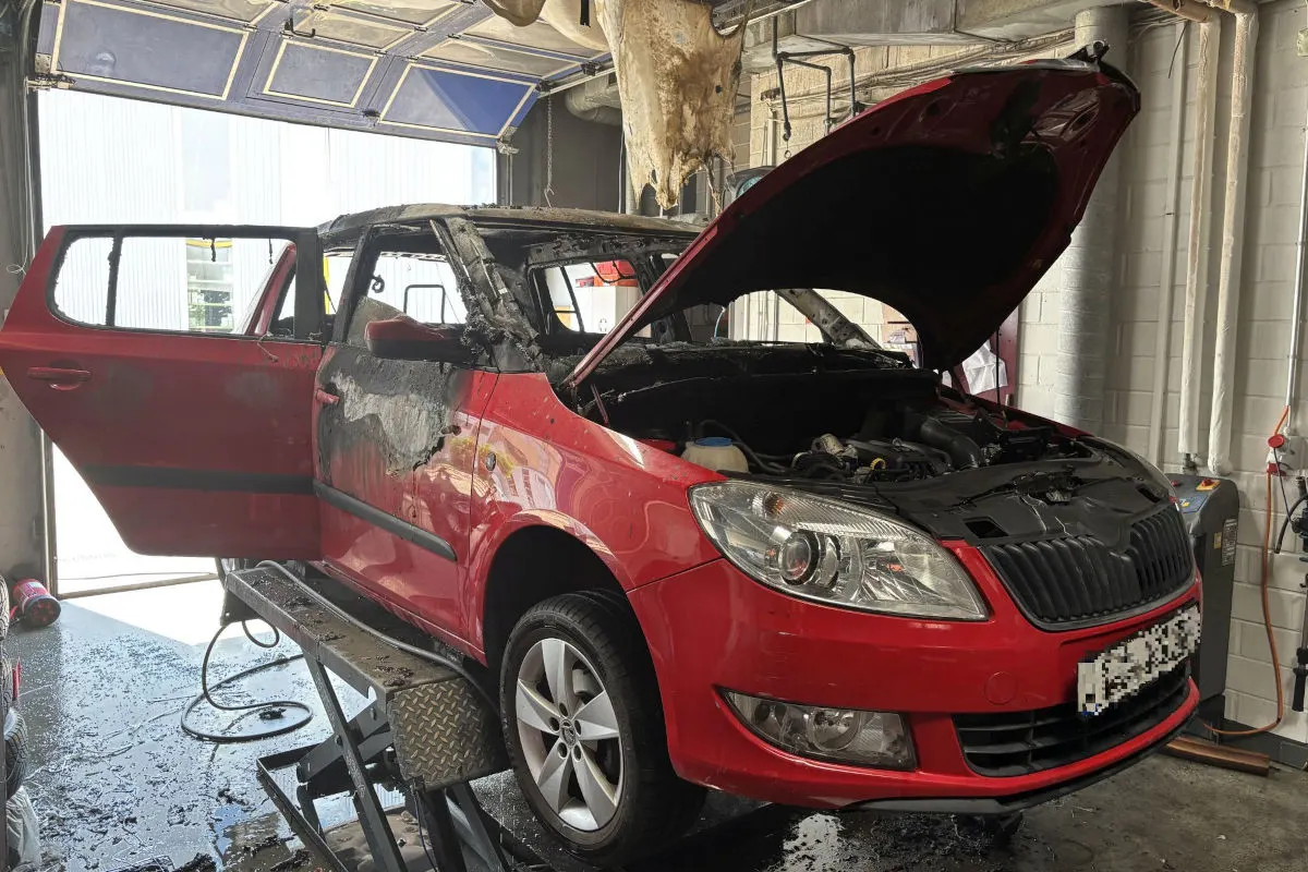 Füllinsdorf BL – Sieben verletzte Personen nach Fahrzeugbrand