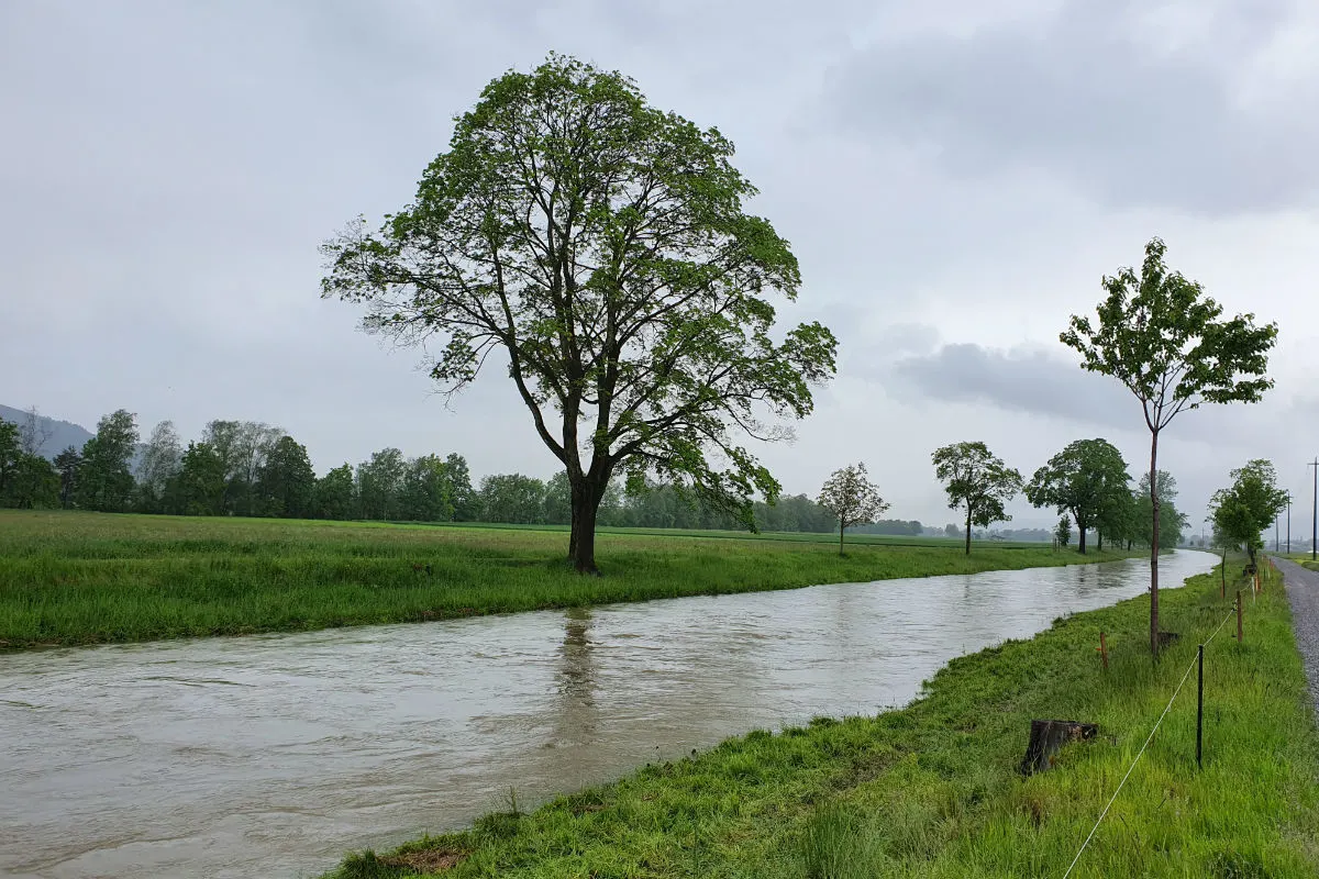 Schweiz - Grosse Regenmengen – Update Dienstagnachmittag