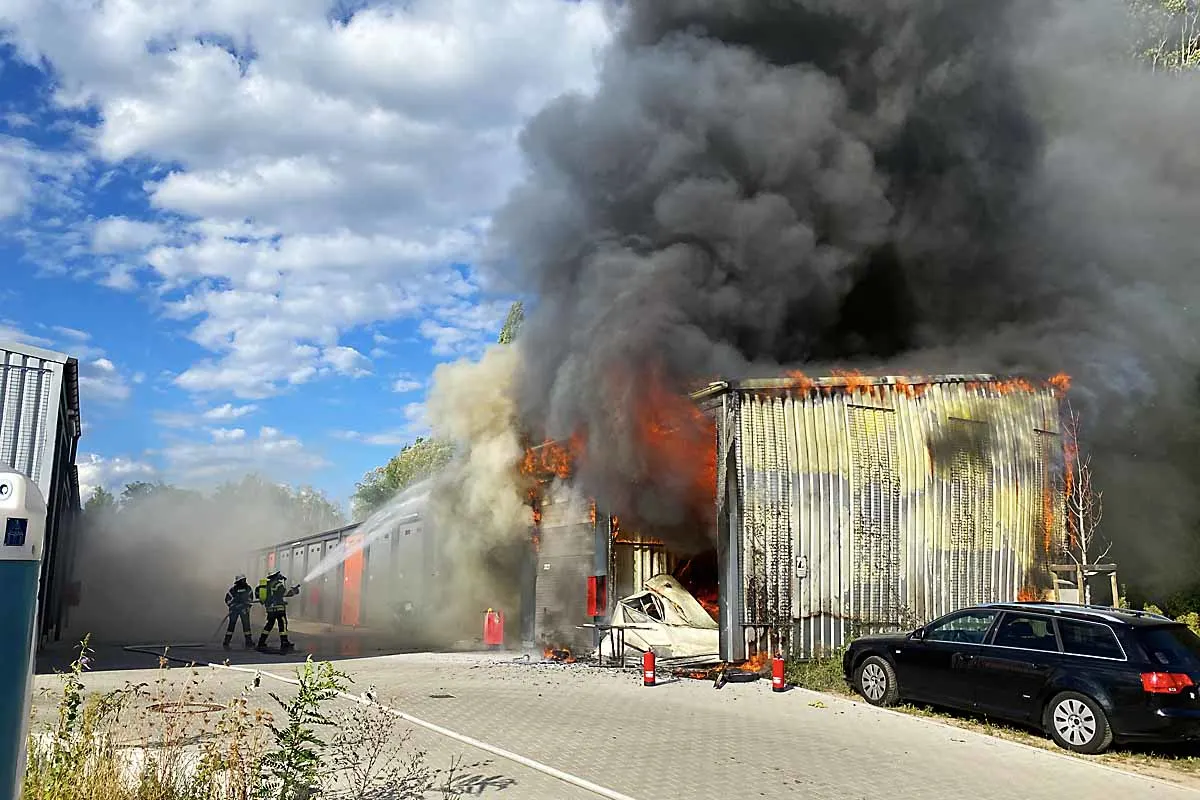 Offenburg - Gebäudebrand