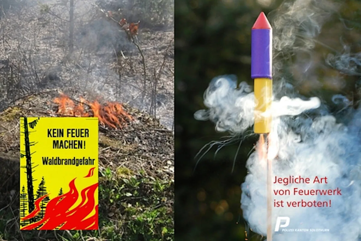 Kanton SO - Absolutes Feuer- und Feuerwerksverbot