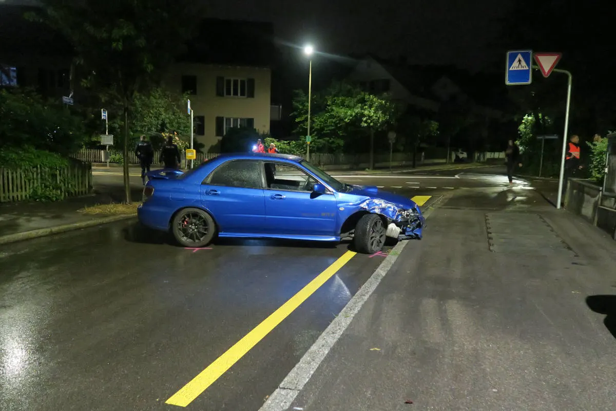 Winterthur ZH – Nach Unfall weitergefahren