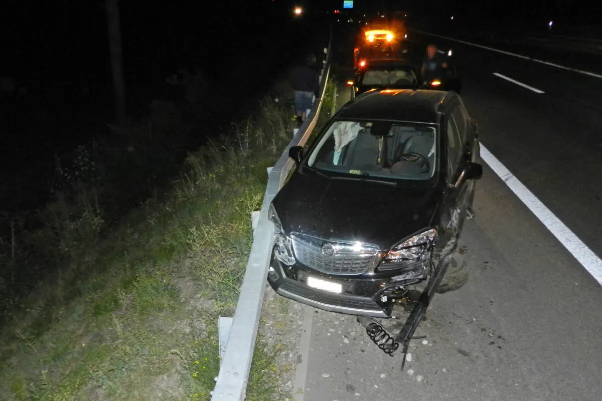 Sirnach TG - Nach Sekundenschlaf verunfallt