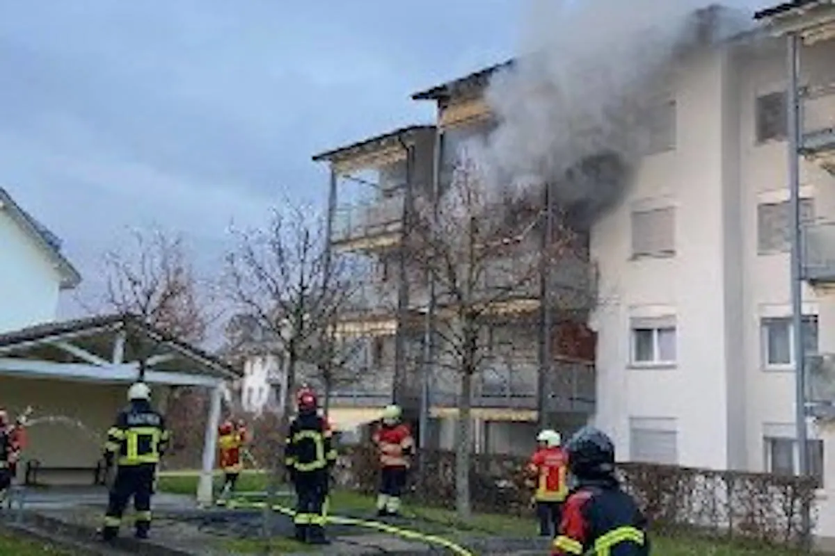 Stein AG - Brand in Mehrfamilienhaus