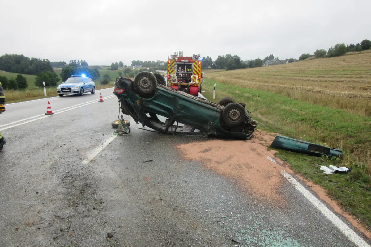Unfallfahrzeug war nicht zugelassen