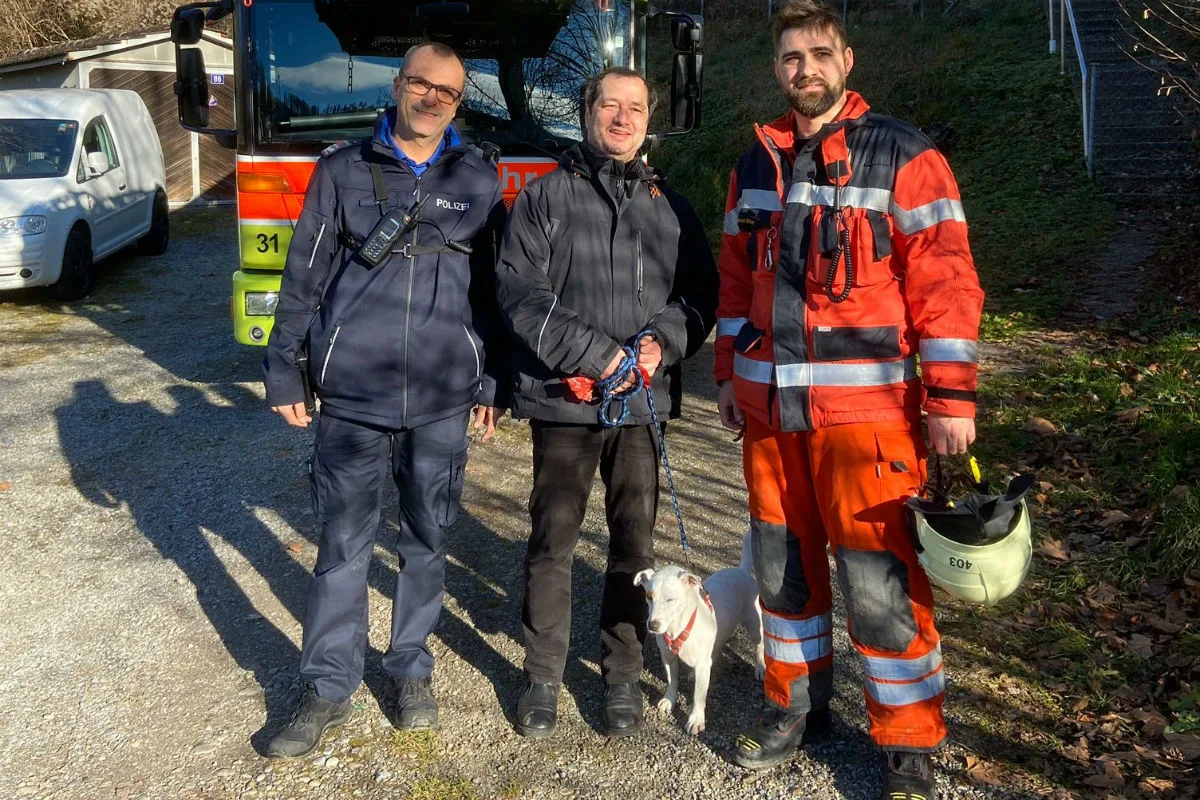 Winterthur ZH - 3-jährige Hündin aus misslicher Lage befreit