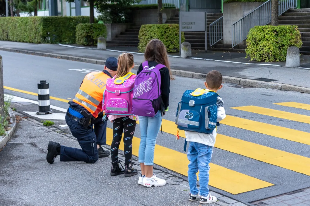 Stadt Chur GR - Intensive Verkehrskontrollen auf den Strassen zum Schulbeginn