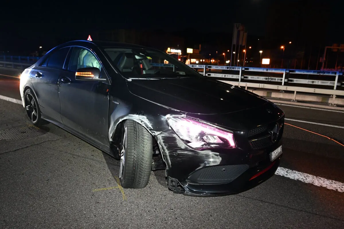 A13/St. Margrethen SG - Sekundenschlaf führt zu Unfall