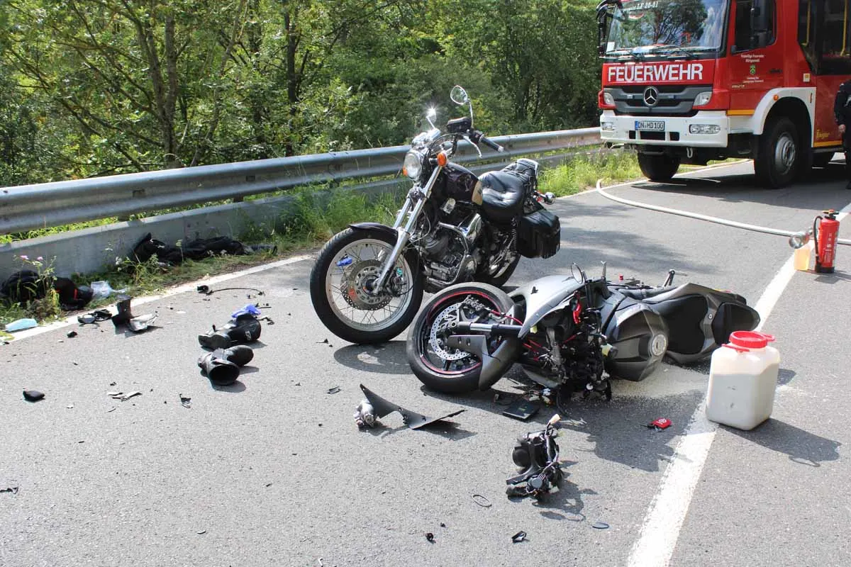 Hürtgenwald - Schwerer Motorradunfall auf der Panoramastraße