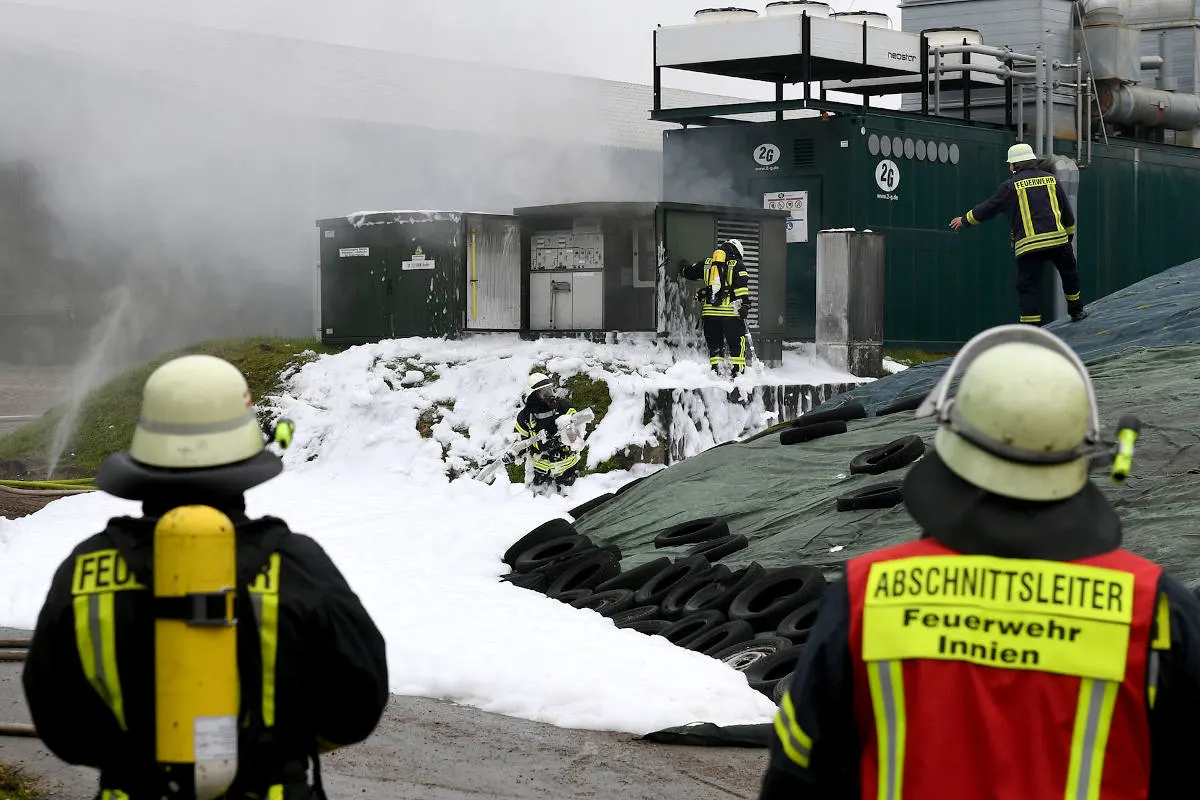 Homfeld – Trafo an Biogasanlage explodiert