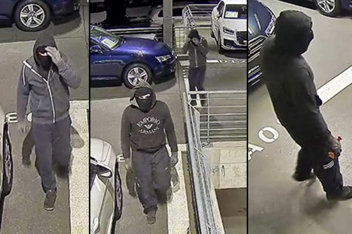 250.000 Euro Schaden nach Brandstiftung in Schwerin - Polizei sucht Täter mit Fotos - 5.000 Euro Belohnung ausgesetzt