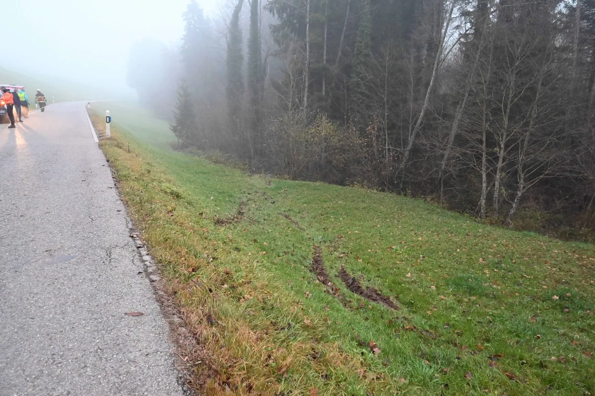 Bütschwil SG - Unter Alkoholeinfluss im Bach gelandet