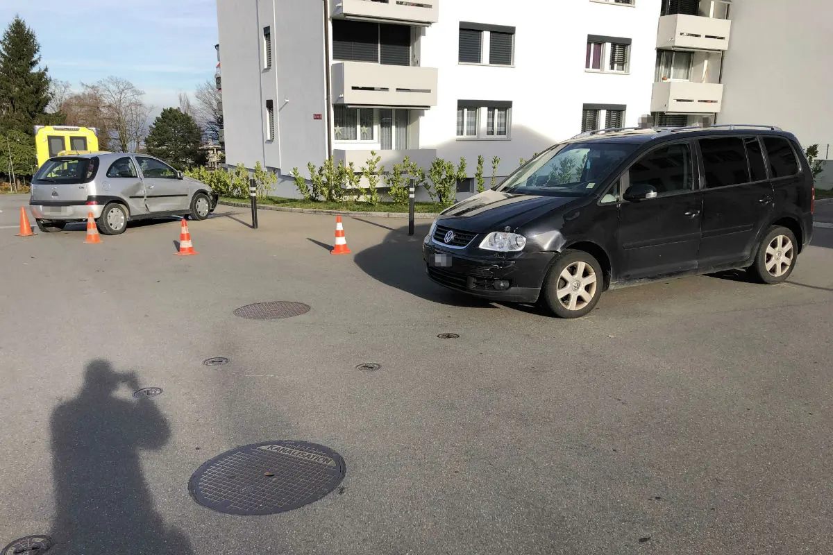 Rorschach SG - Auto übersehen und Unfall verursacht
