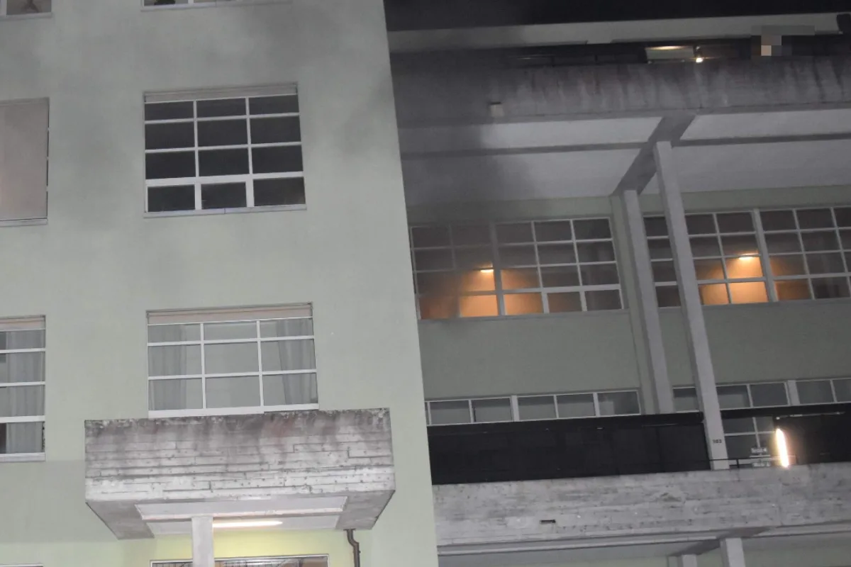 Dulliken SO - Zwei Personen nach Brand im Spital