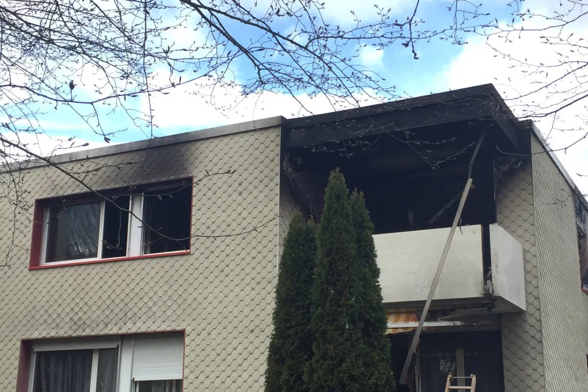 Neuenhof AG - Brandausbruch in Wohnung