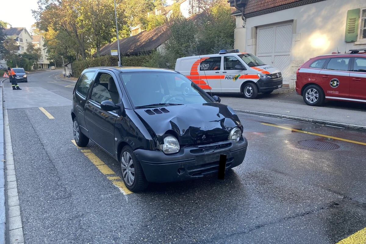Stadt Schaffhausen - Unfall vor einem Fussgängerstreifen