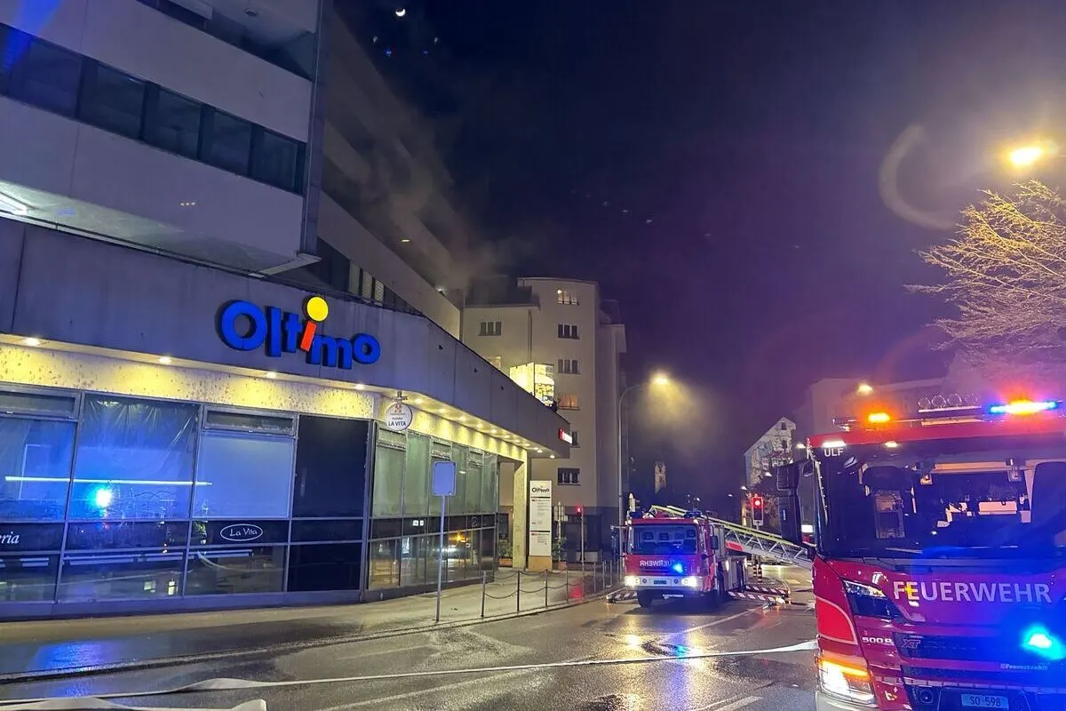 Olten SO – Brand in Mehrfamilienhaus