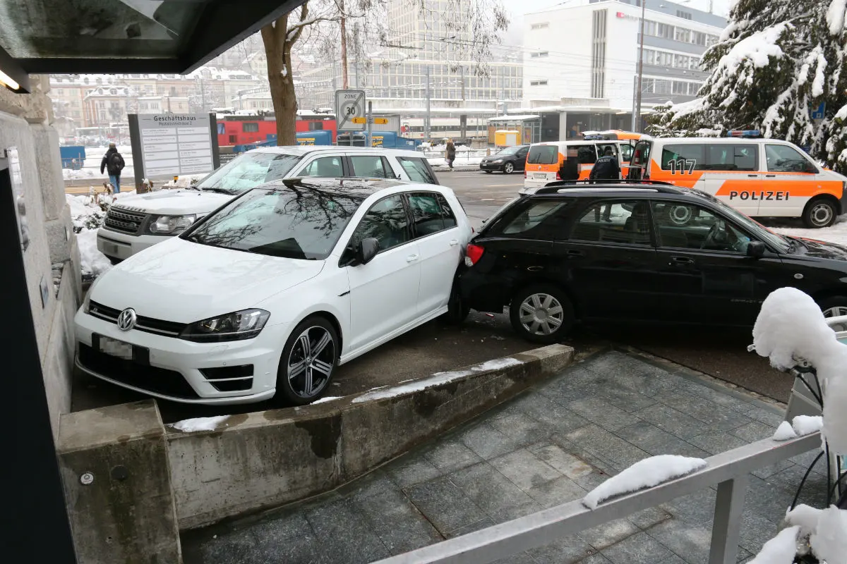 St. Gallen SG - Gas- mit Bremspedal verwechselt