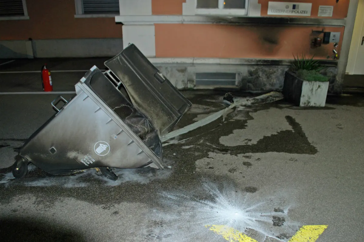 Wolhusen LU  – Brandstiftung an Gemeindehaus