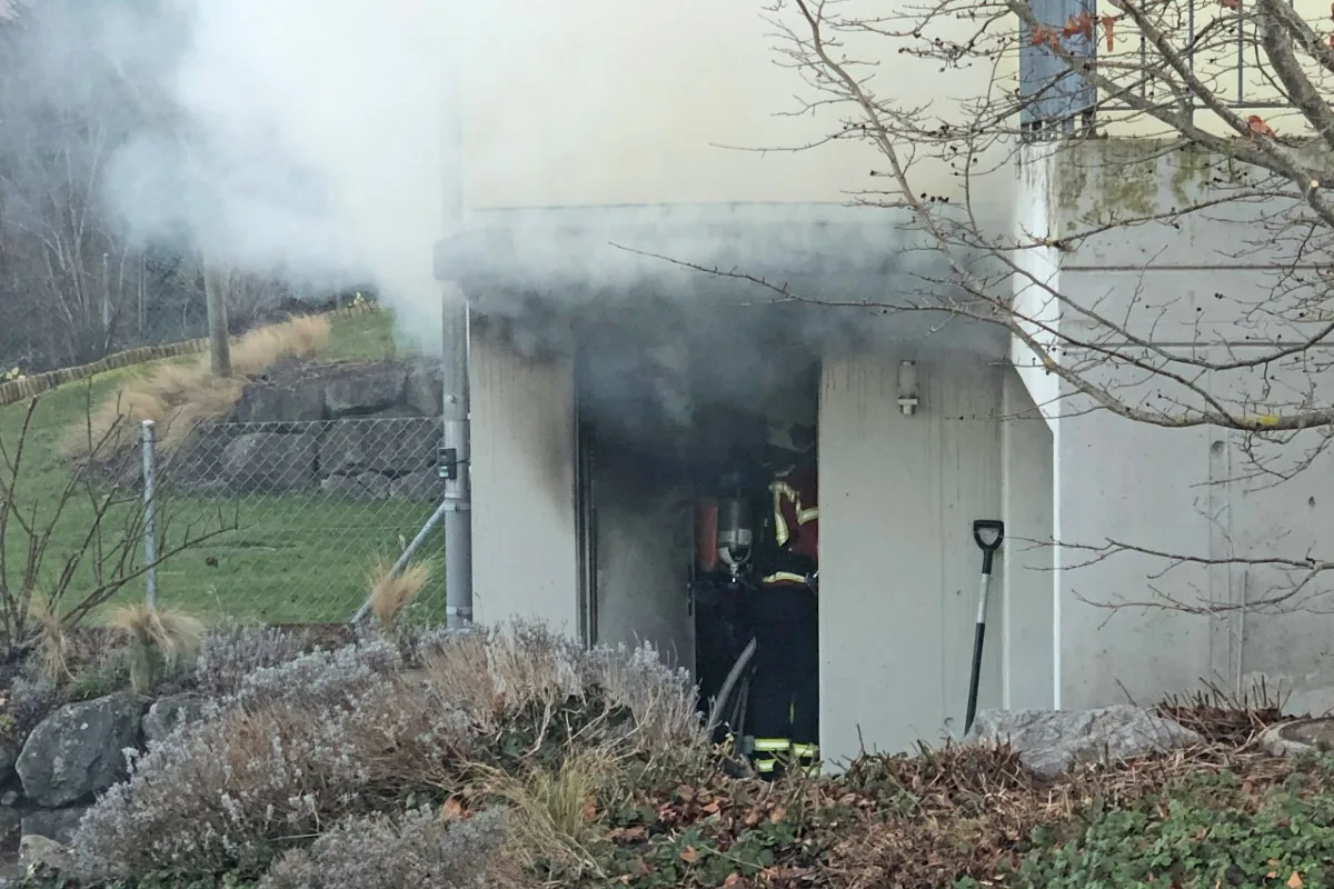 Ettenhausen TG - Brand in Keller löst Feuerwehreinsatz aus