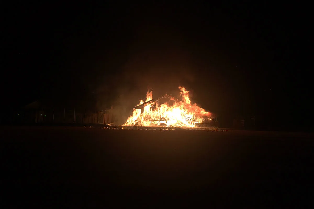Granges VS - Brand in Ausschaffungszentrum