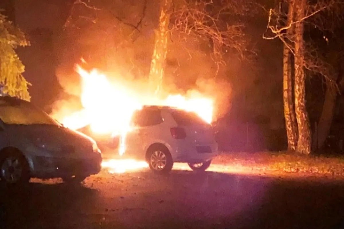 Homburg Erbach - Brandstiftung an PKW