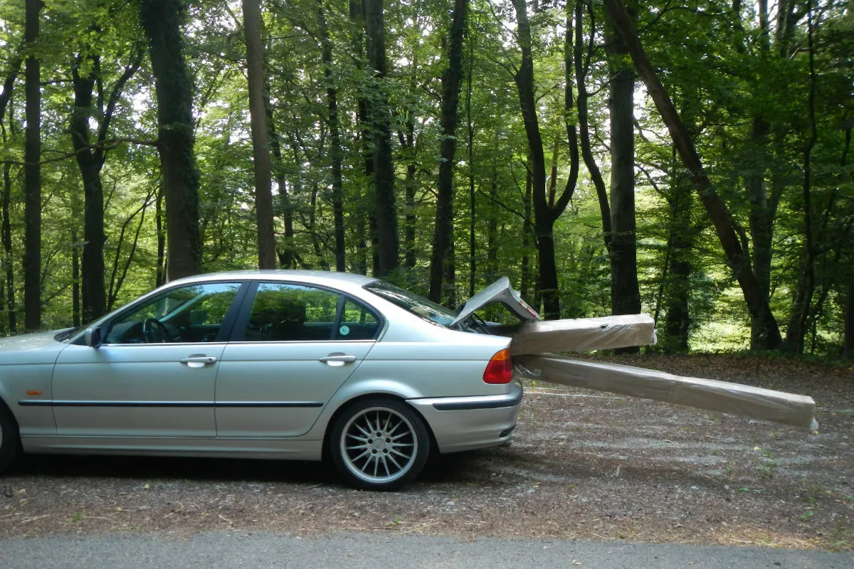 Stettfurt TG - Auto mit ungenügend gesicherter Ladung gestoppt