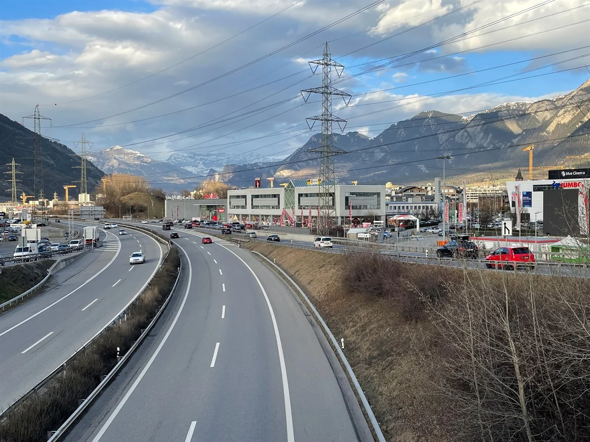 A13 Chur GR: Geisterfahrerin auf der Autobahn