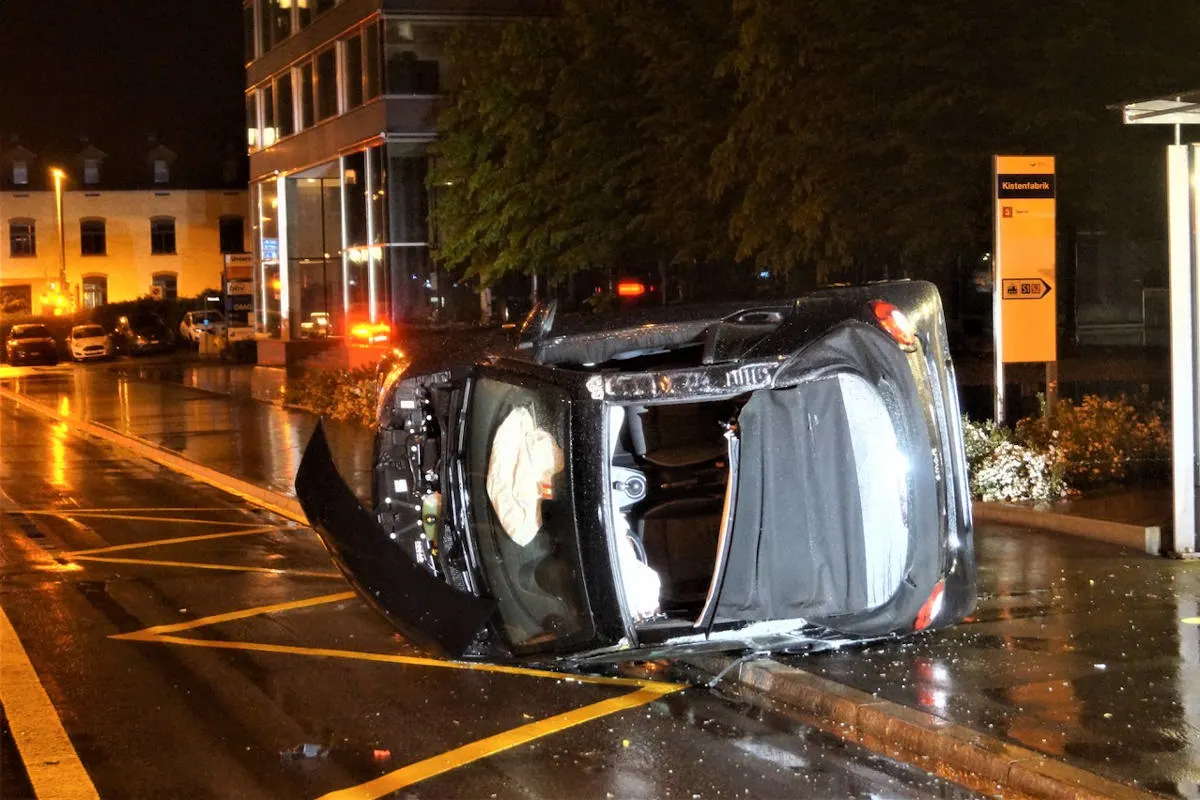 Stadt Zug – Alkoholisiert in die Lichtsignalanlage
