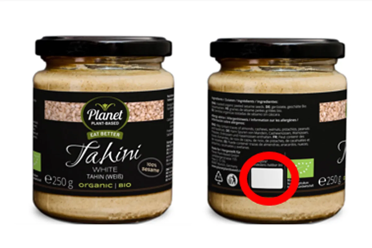 Warnung! - Ethylenoxid in Bio Tahin Produkten!