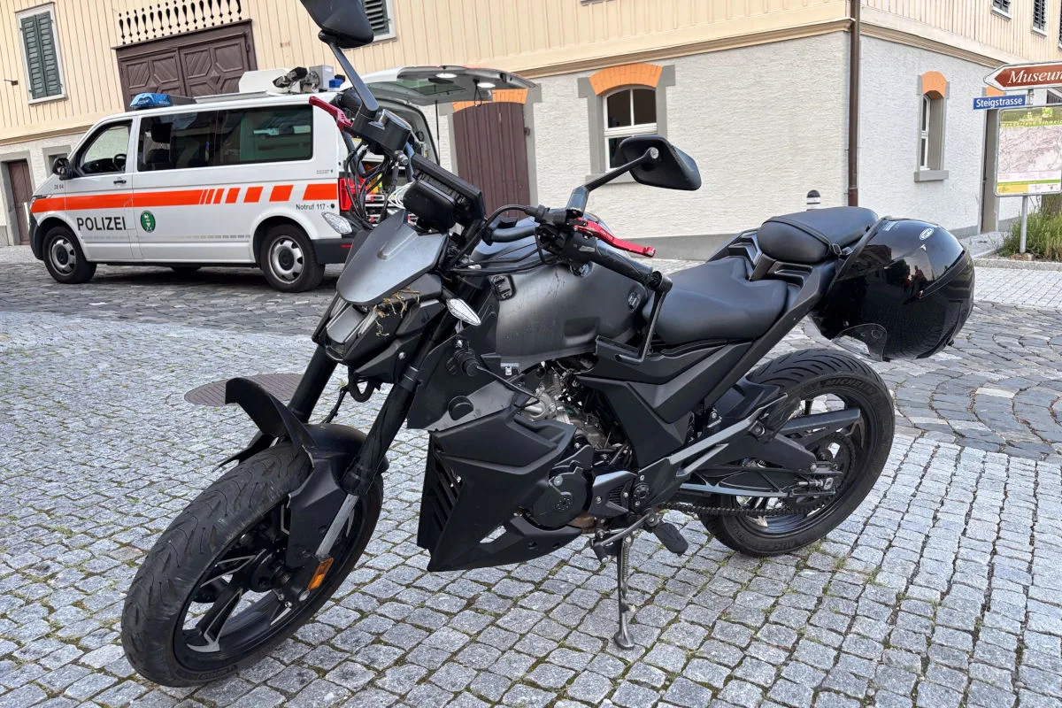Balgach SG – Kollision zwischen zwei Motorrädern