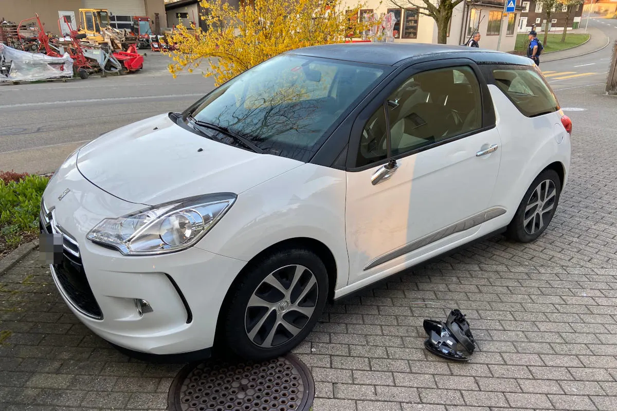 Auw AG – Kollision zwischen Auto und Roller 
