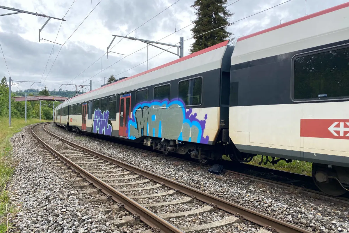 Wettingen AG – Drei Sprayer in flagranti verhaftet 