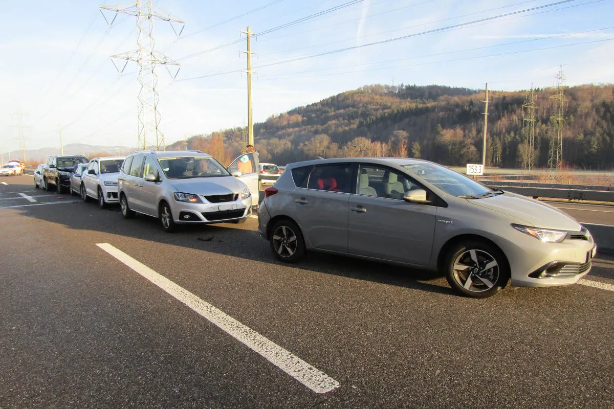 A3 Bilten GL – Verkehrsunfall auf der Autobahn